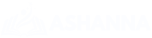 ashanna logo long white